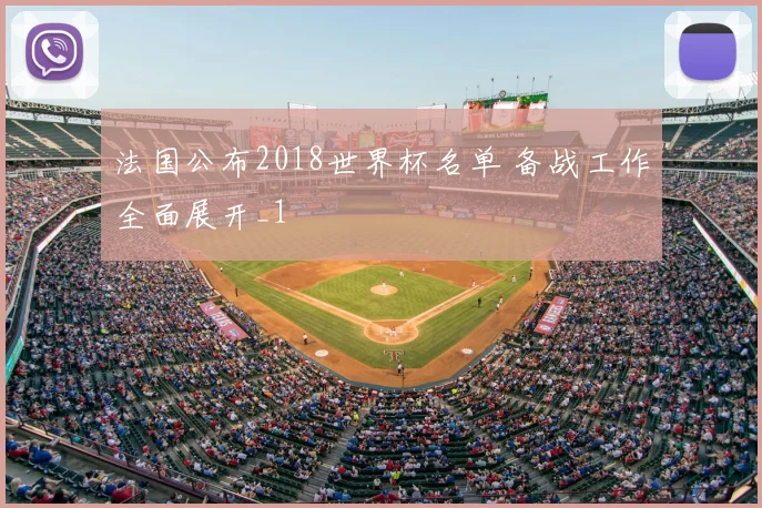 法国公布2018世界杯名单 备战工作全面展开_1